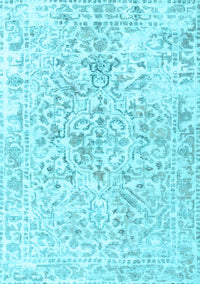 Persian Light Blue Traditional Rug, tr2978lblu