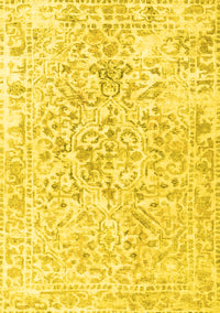 Persian Yellow Traditional Rug, tr2978yw