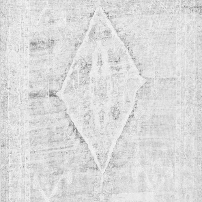 Serging Thickness of Machine Washable Persian Gray Traditional Rug, wshtr2979gry