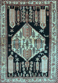 Persian Light Blue Traditional Rug, tr297lblu