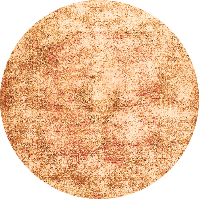 Machine Washable Persian Orange Traditional Area Rugs, wshtr2980org