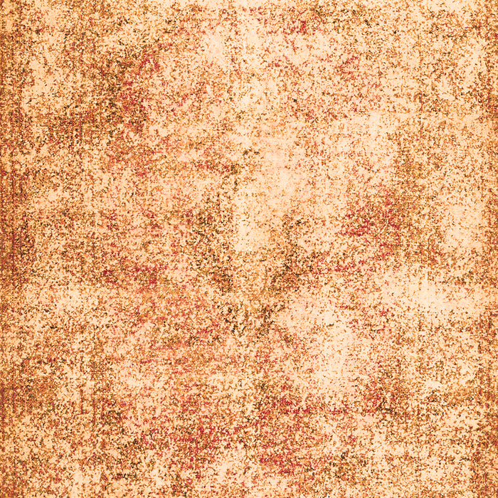 Serging Thickness of Machine Washable Persian Orange Traditional Area Rugs, wshtr2980org