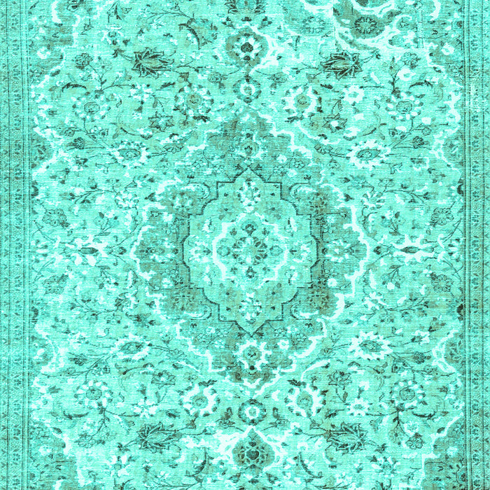 Persian Turquoise Traditional Rug, tr2981turq