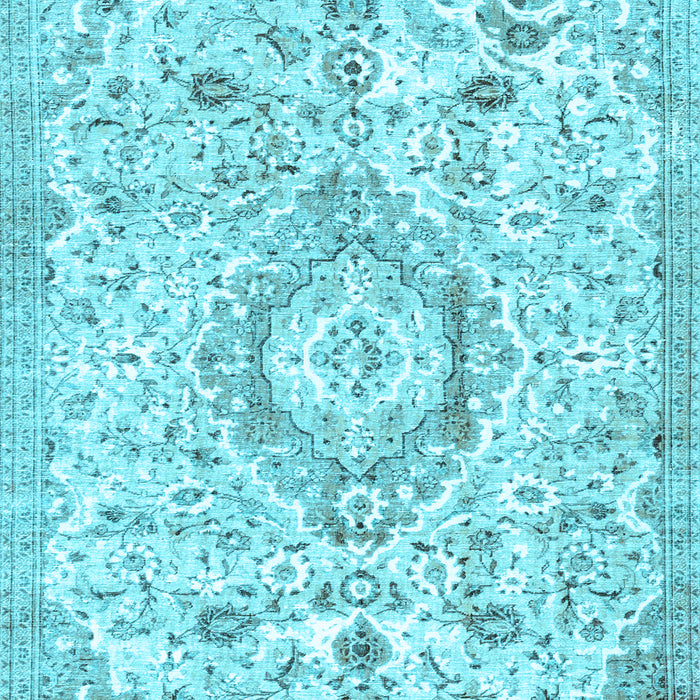 Persian Light Blue Traditional Rug, tr2981lblu