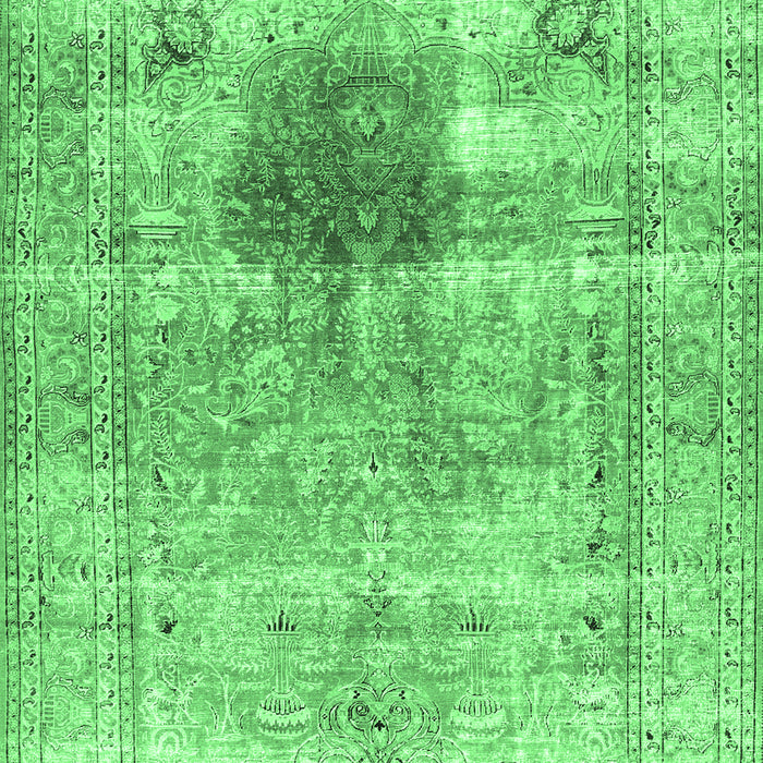 Persian Emerald Green Traditional Rug, tr2982emgrn
