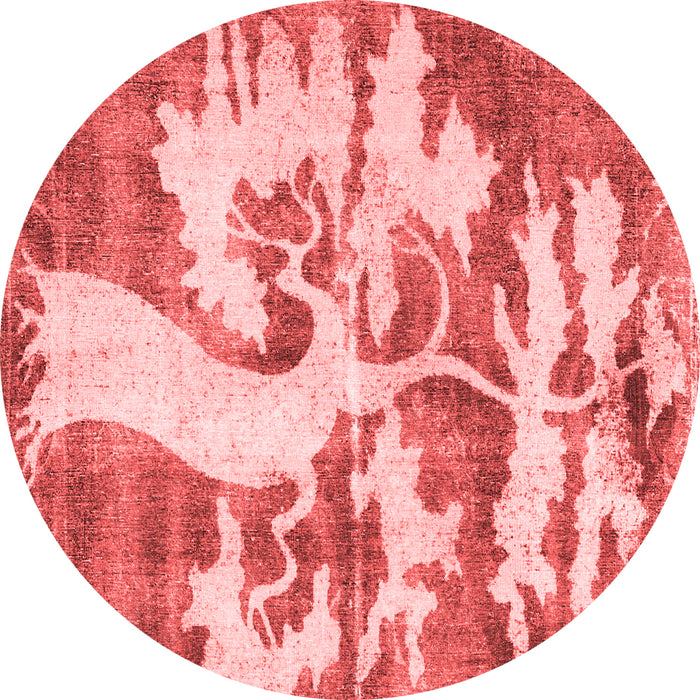 Machine Washable Persian Red Traditional Rug, wshtr2983red