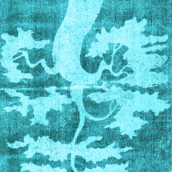 Machine Washable Persian Light Blue Traditional Rug, wshtr2983lblu