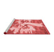 Traditional Red Washable Rugs