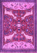 Machine Washable Animal Purple Traditional Area Rugs, wshtr2984pur