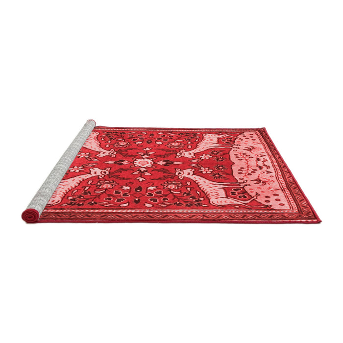 Traditional Red Washable Rugs