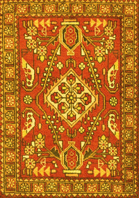 Persian Yellow Traditional Rug, tr2985yw