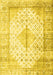 Persian Yellow Traditional Rug, tr2986yw