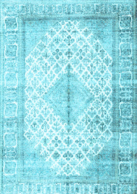 Persian Light Blue Traditional Rug, tr2986lblu