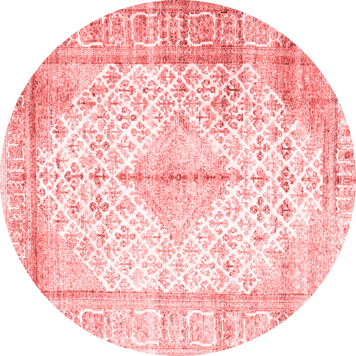 Machine Washable Persian Red Traditional Rug, wshtr2986red