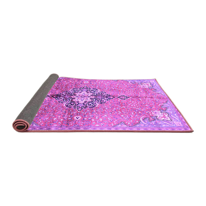 Sideview of Persian Purple Traditional Rug, tr2987pur