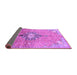 Sideview of Persian Purple Traditional Rug, tr2987pur