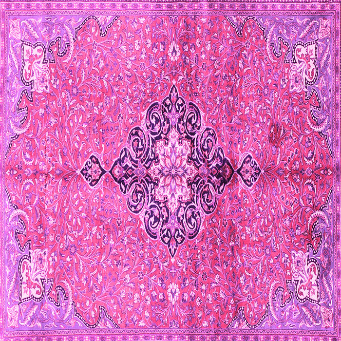 Square Persian Pink Traditional Rug, tr2987pnk