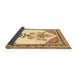 Sideview of Animal Brown Traditional Rug, tr2989brn