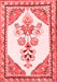 Animal Red Traditional Area Rugs