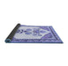 Sideview of Animal Blue Traditional Rug, tr2989blu