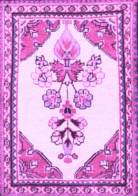 Animal Purple Traditional Rug, tr2989pur