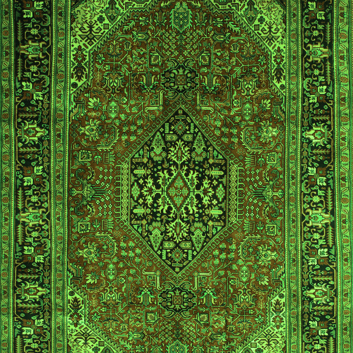 Persian Green Traditional Rug, tr298grn