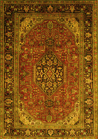 Persian Yellow Traditional Rug, tr298yw