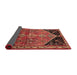 Sideview of Traditional Red Persian Rug, tr299