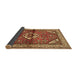 Sideview of Persian Brown Traditional Rug, tr2990brn