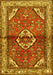 Persian Yellow Traditional Rug, tr2990yw