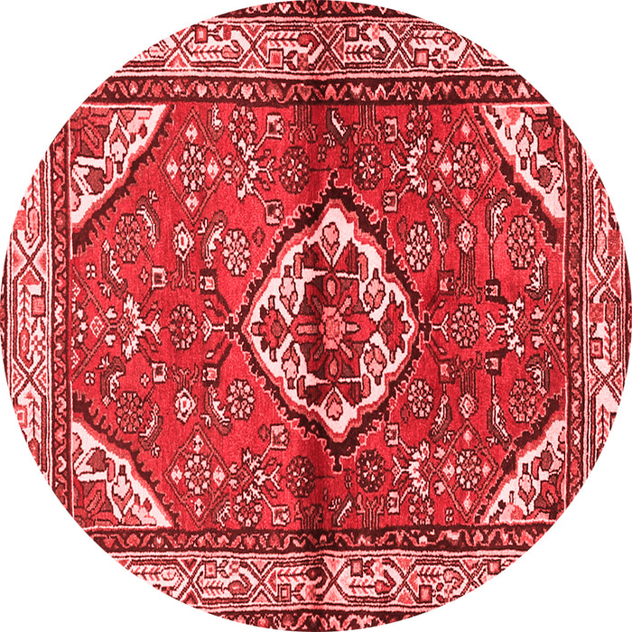 Machine Washable Persian Red Traditional Rug, wshtr2990red