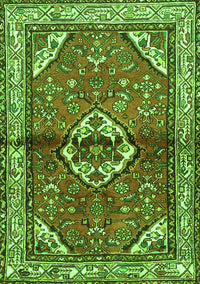 Persian Green Traditional Rug, tr2990grn