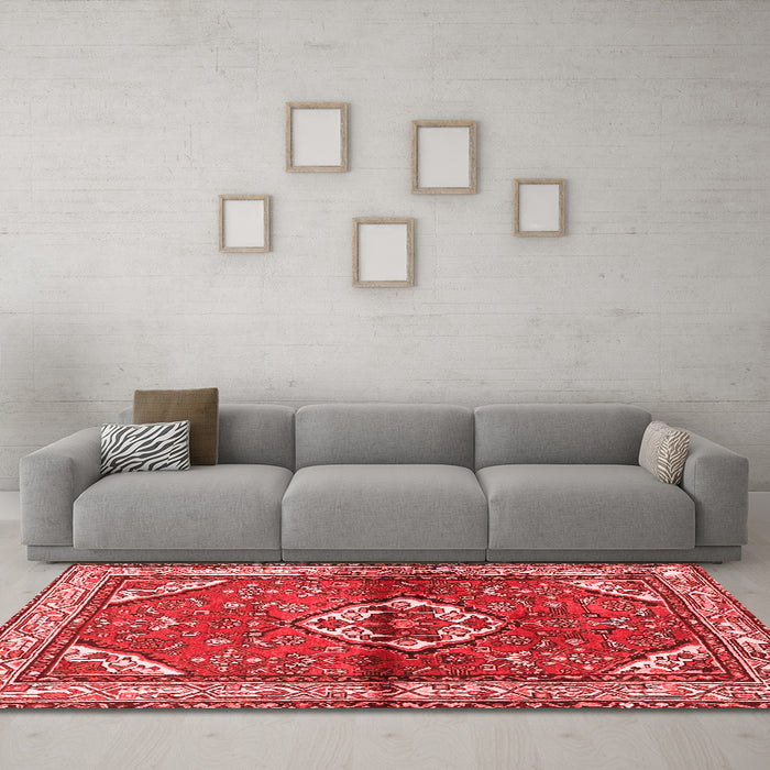 Traditional Red Washable Rugs