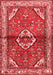 Persian Red Traditional Area Rugs