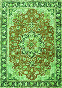 Persian Green Traditional Rug, tr2991grn
