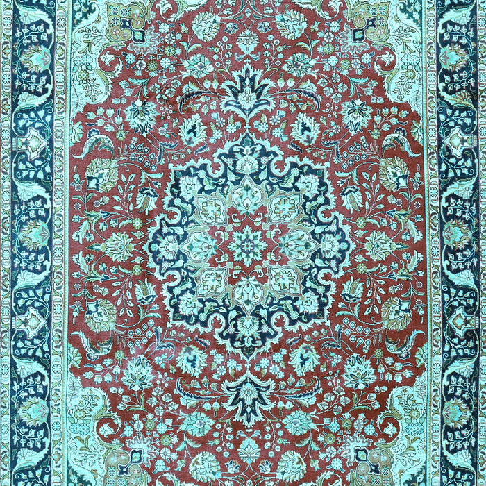Persian Light Blue Traditional Rug, tr2991lblu