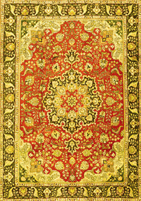 Persian Yellow Traditional Rug, tr2991yw