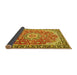 Sideview of Persian Yellow Traditional Rug, tr2991yw