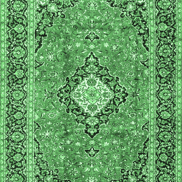 Persian Emerald Green Traditional Rug, tr2992emgrn