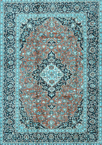 Persian Light Blue Traditional Rug, tr2992lblu