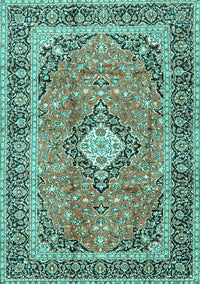 Persian Turquoise Traditional Rug, tr2992turq