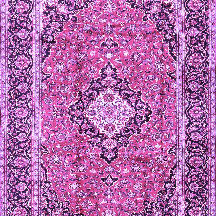 Machine Washable Persian Purple Traditional Area Rugs, wshtr2992pur