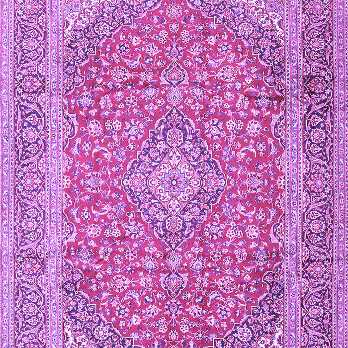 Machine Washable Persian Purple Traditional Area Rugs, wshtr2993pur