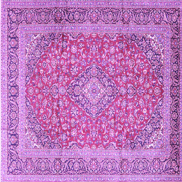 Serging Thickness of Persian Purple Traditional Rug, tr2993pur