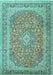 Persian Turquoise Traditional Rug, tr2993turq