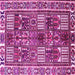Square Persian Pink Traditional Rug, tr2994pnk