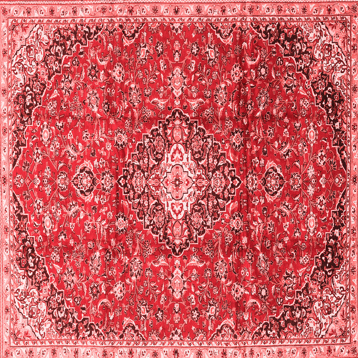 Medallion Red Traditional Rug, tr2995red