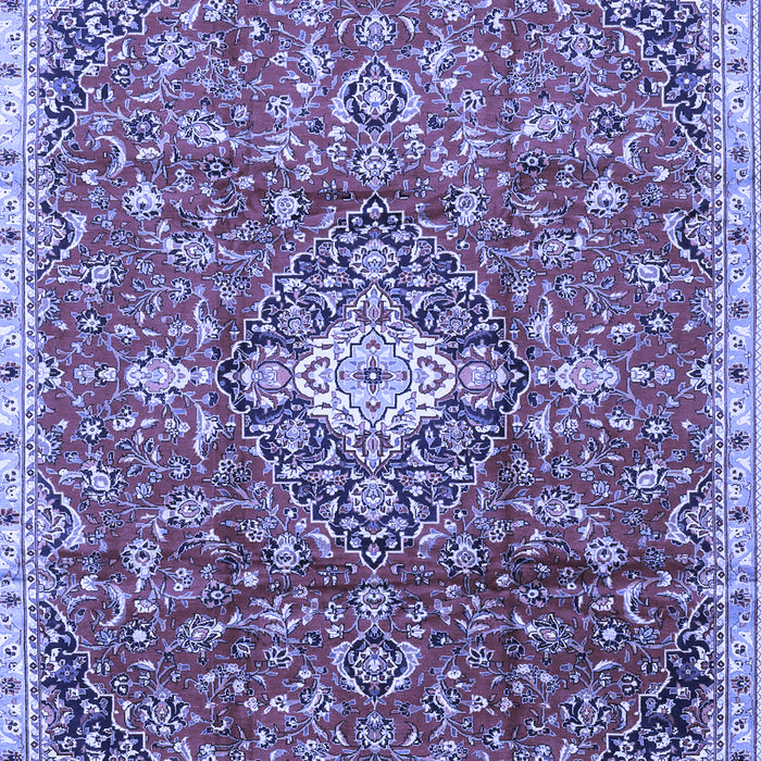Medallion Blue Traditional Rug, tr2995blu