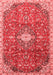 Medallion Red Traditional Area Rugs