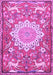 Animal Purple Traditional Rug, tr2996pur